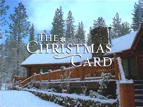 The Christmas Card | The christmas card movie, Christmas movies ...