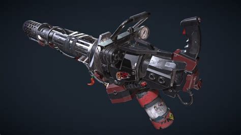 Flamethrower 3D models - Sketchfab