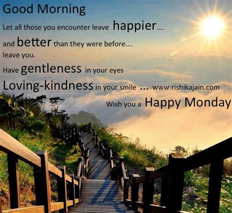 Good Morning Quotes Wish you a Happy Monday - Inspiring Quotes - Inspirational, Motivational ...