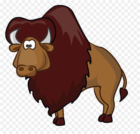 Bison clipart american bison, Bison american bison Transparent FREE for ...