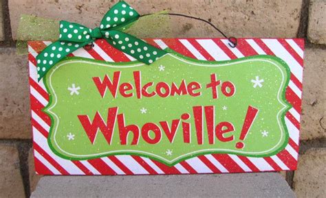 Welcome To Whoville Sign Printable - Printable Word Searches