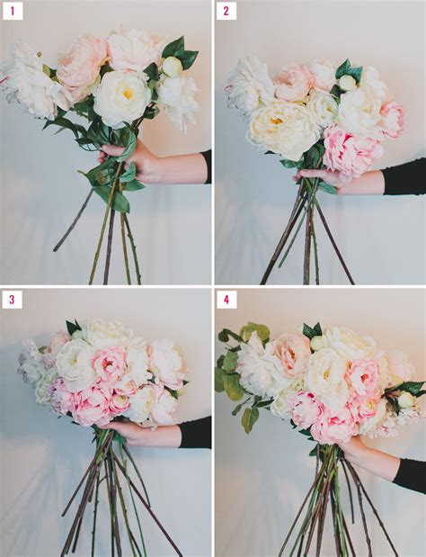 DIY Silk Flower Bouquet with Afloral - Green Wedding Shoes