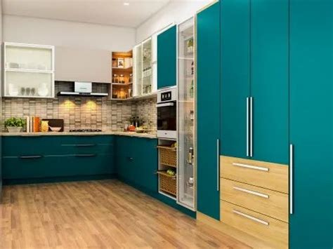 Wooden Modular Kitchen Service at best price in Varanasi by M/s A.B.Distributors | ID: 23500050773
