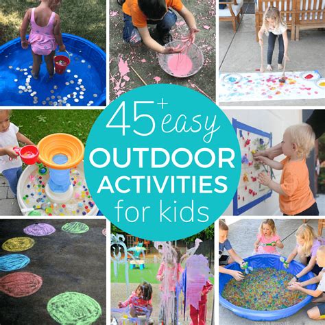 Outdoor Activities for Toddlers and Preschoolers - Toddler Approved