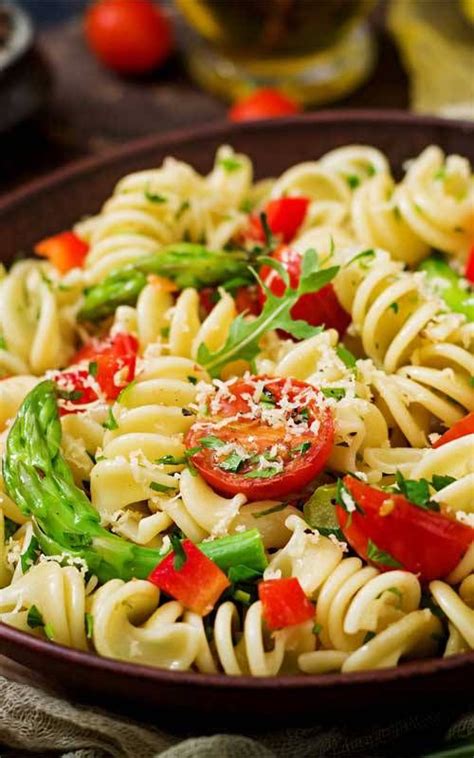 Recipe for Pasta Primavera with Spring Veggies | Pasta primavera, Pasta mit grünem spargel ...