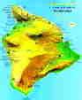 HAWAII VOLCANO ISLANDS MAP, Free Hawaii Volcanoes Maps, Hawaii Volcano Topo Map