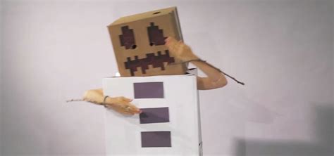 How to Make a DIY Minecraft Snow Golem Costume « Halloween Ideas