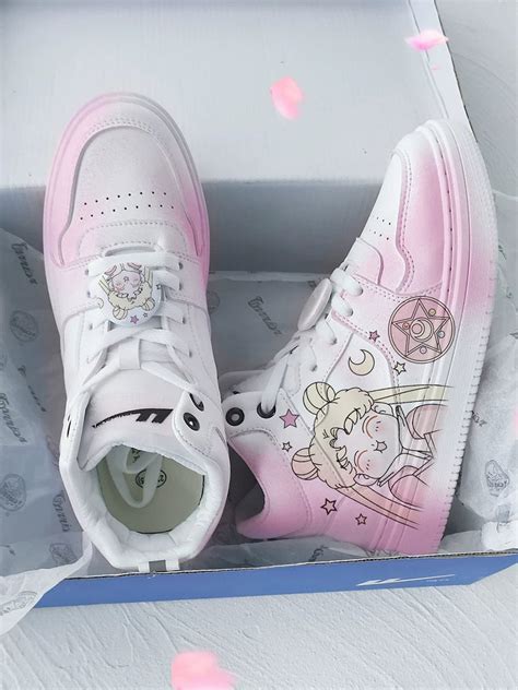 Cute Anime Girl Shoes – ivybycrafts