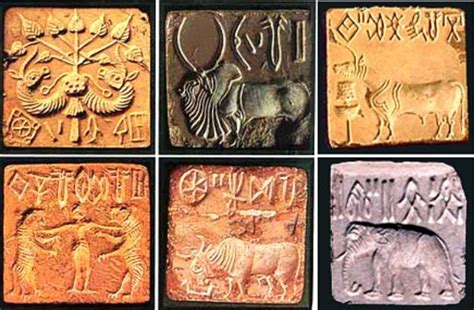 Stone Seals from Mohenjodaro | Mera Pakistan :) | Pinterest | Stones and Seals