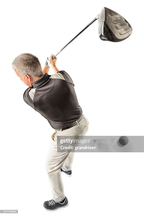 Man Swinging Golf Club High-Res Stock Photo - Getty Images