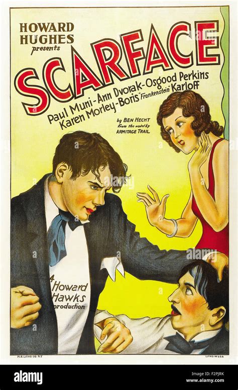 Scarface (1932) - Movie Poster Stock Photo - Alamy