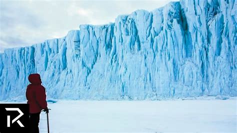 What's Really Behind The Ice Wall In Antarctica - YouTube