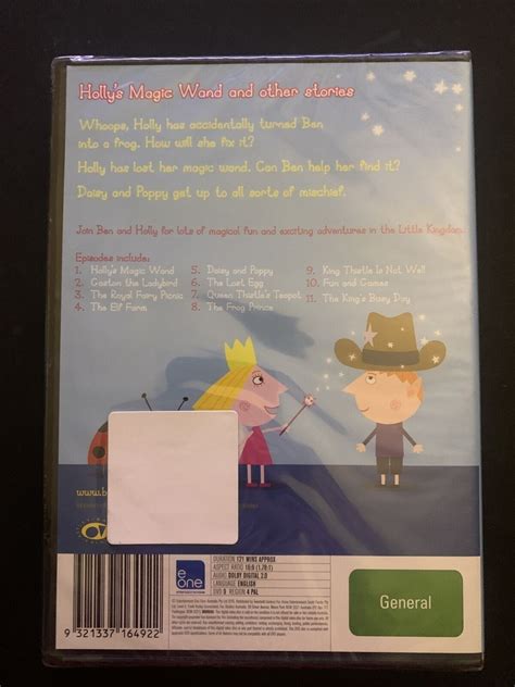 *New Sealed* Ben And Holly's Little Kingdom - Holly's Magic Wand (DVD ...