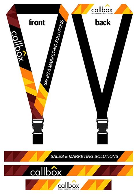 Lanyard Card Template