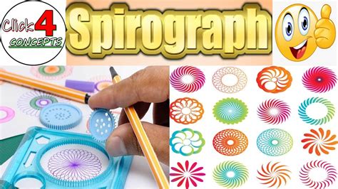 What is Spirograph? | How to use the Spirograph Deluxe Set | Spirograph Art Designs ...