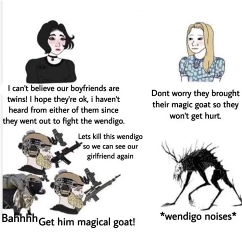 goat vs wendigo : r/wendigoon