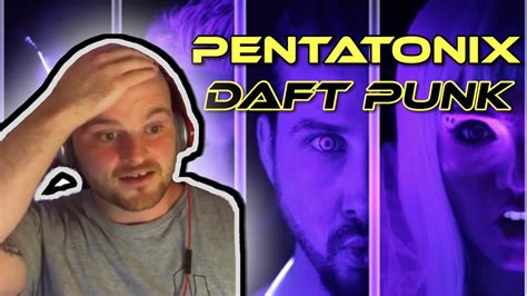 Just....HOW?? Pentatonix Daft Punk Reaction - YouTube