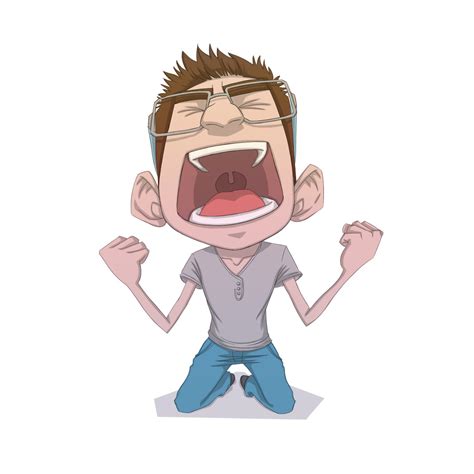 Angry Man Vector Graphics #angry #man #character #vector | Awesome ...