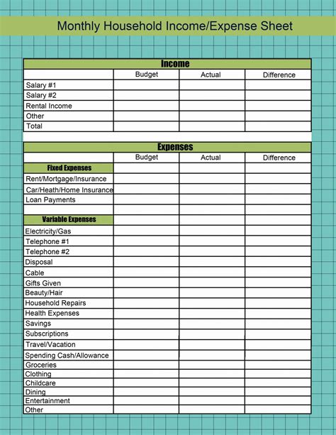 Browse Our Example of Self Direction Budget Template | Budget spreadsheet, Budgeting worksheets ...