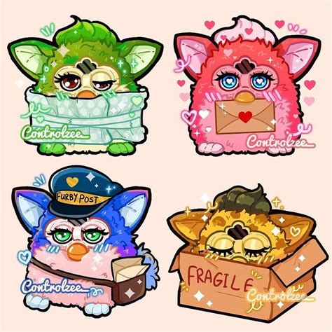 Controlzee NZ Artist ️🌺🐮 on Instagram: "Furby Mail! #furby #furbies #cursed #furbyfandom # ...