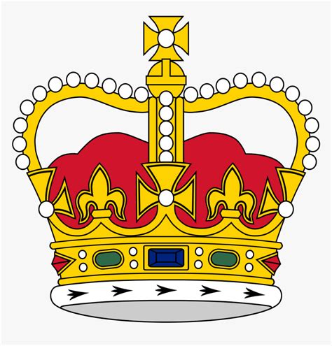 St Edward's Crown Heraldry, HD Png Download - kindpng