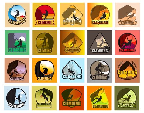 Rock Climbing Logo | Branding & Logo Templates ~ Creative Market