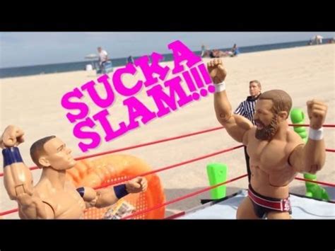 GTS WRESTLING: SuckaSlam!!! WWE action figure matches Summerslam parody ...