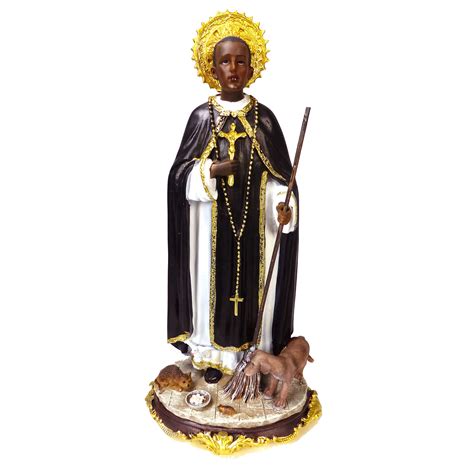 ST. MARTIN DE PORRES STATUE - 12" | EWTN Religious Catalogue