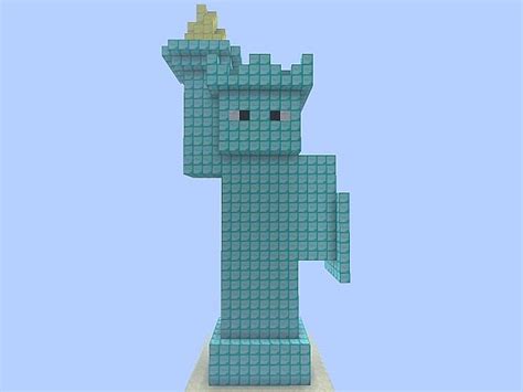 Statue of liberty Minecraft Project