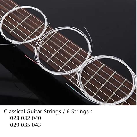 High Quality Classical Guitar Strings C27 028 043 Strings For Classical Guitar String-in Guitar ...