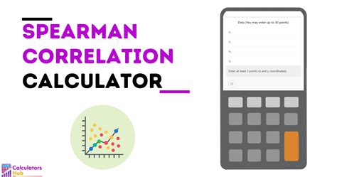 Spearman-correlatiecalculator online