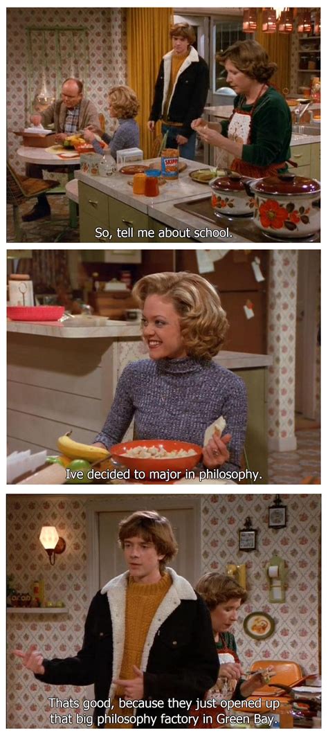 Eric & Laurie Forman On Majoring In Philosophy On That 70′s Show