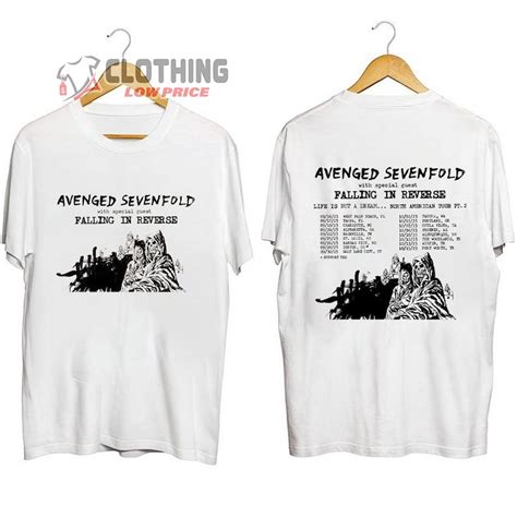 Avenged Sevenfold Life Is But A Dream Tour 2023 Shirt, Avenged ...