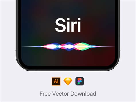 Siri Vector Download (.AI + .Sketch + Figma) by Meritt Thomas on Dribbble