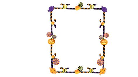 Candy corn Candy cane Borders and Frames Picture Frames Halloween - borders png download - 1920* ...