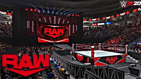 WWE 2K20: Monday Night Raw 2021 Arena (Post return to tour concept ...