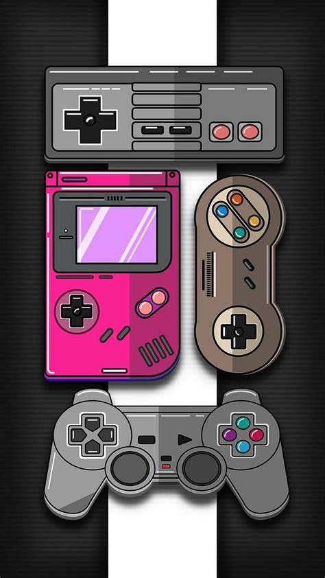 Retro Gaming Phone, retro gaming vertical HD phone wallpaper | Pxfuel