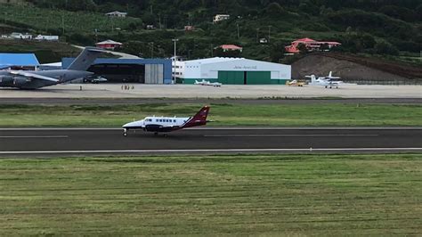 Mustique Airways and TIA at Argyle International Airport. - YouTube