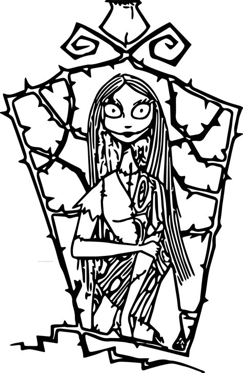 The Nightmare Before Christmas Coloring Pages - Coloring Home