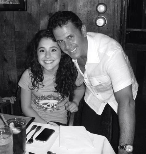 Image - Ariana and her dad at dinner, black & white.png - Ariana Grande Wiki