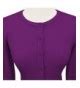 3/4 Sleeve Crew Neck Sweater Cardigan Colors- Vintage Inspired Mak:079 ...