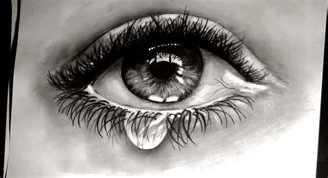 Sad Drawings Of Crying Eyes / Pin by Tom Mortati on Tattoo ideas | Pencil drawings, Eye art, Eye ...