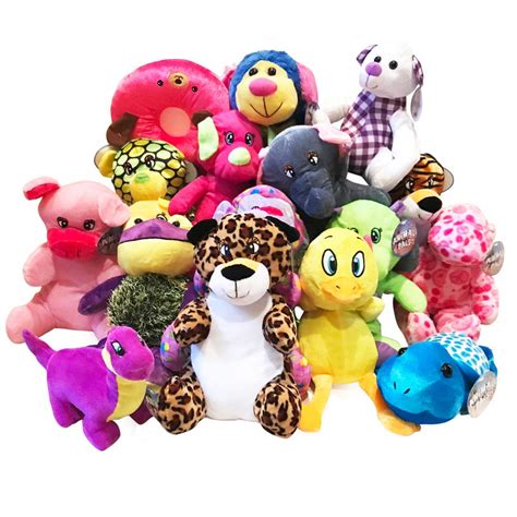 Carnival Prizes Bulk Stuffed Animals - Inexpensive!