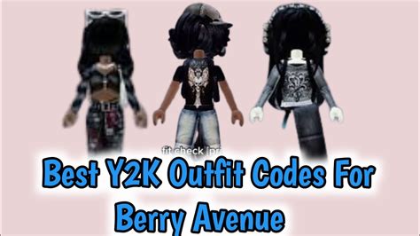 Best Y2K Outfit Codes For Berry Avenue (2024) | Aesthetic Roblox Y2K Outfit Codes For Berry ...