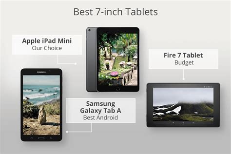 5 Best 7-inch Tablets to Buy in 2025