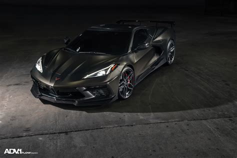 2024 Black C8 Corvette - Dari Miriam