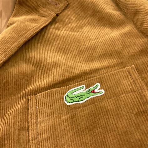 Lacoste Men's Alligator Logo Corduroy Smoking Blazer/… - Gem