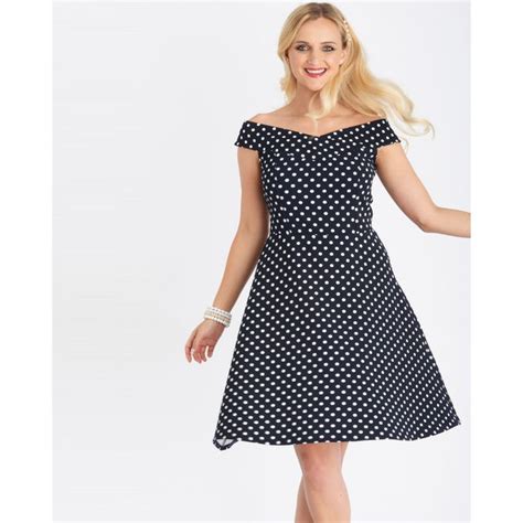 Contempo Contempo Printed Flare Dress Navy | Zando South Africa