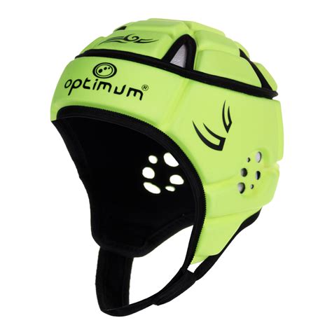 Optimum Tribal Hedweb Rugby Headguard Scrum Cap Fluro - Large Boys