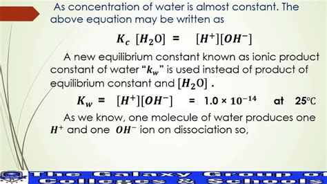 CHEMISTRY 10 | UNIT 2 | LECTURE 9 | pH SCALE | DERIVATION OF pH SCALE - YouTube